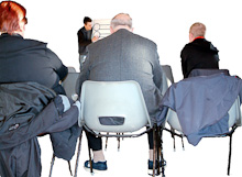 Chairs in meeting hall